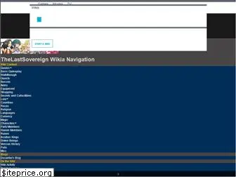 thelastsovereign.wikia.com