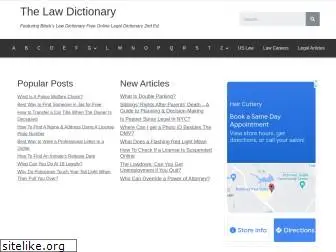 thelawdictionary.org