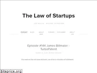 thelawofstartups.com