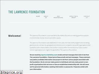 thelawrencefoundation.org