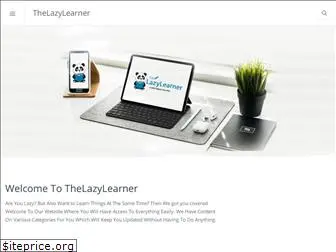 thelazylearner.com