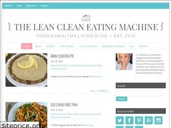 theleancleaneatingmachine.com