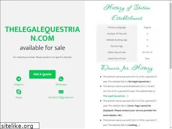 thelegalequestrian.com