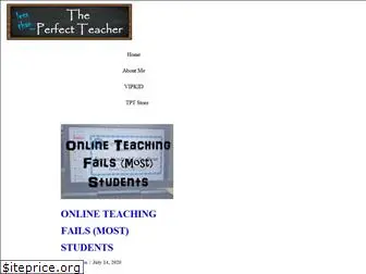 thelessthanperfectteacher.com