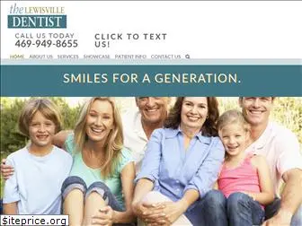 thelewisvilledentist.com