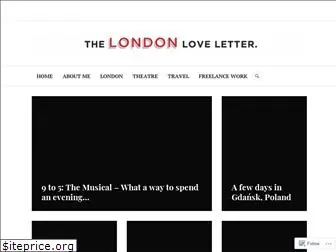 thelondonloveletter.com