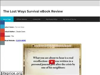 thelostwaysbookreview.com