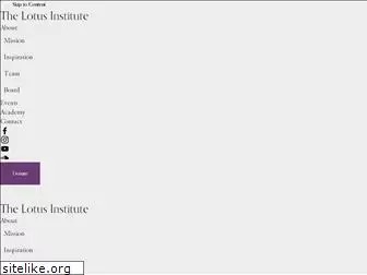 thelotusinstitute.org