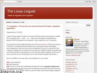 thelousylinguist.blogspot.com