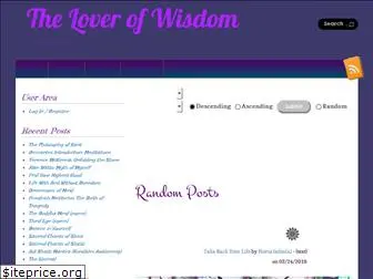 theloverofwisdom.com