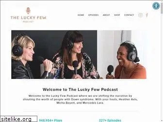 theluckyfewpodcast.com