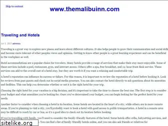 themalibuinn.com