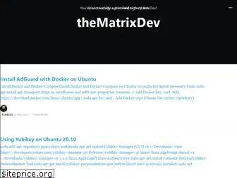 thematrix.dev