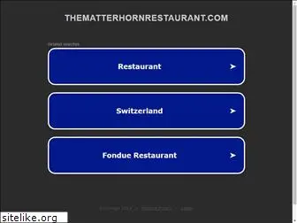 thematterhornrestaurant.com