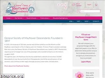 themayflowersociety.org