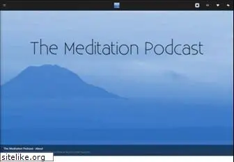 themeditationpodcast.com