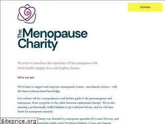 themenopausecharity.org