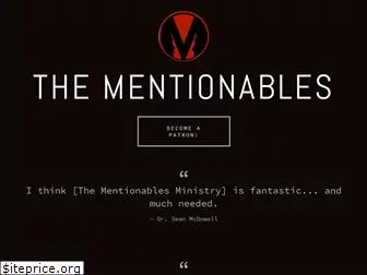 thementionables.org