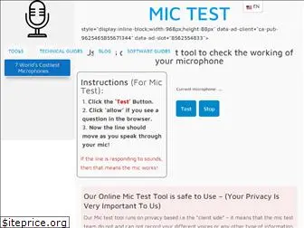 themictest.com