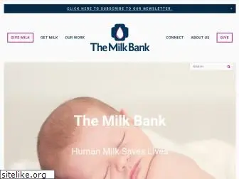 themilkbank.org