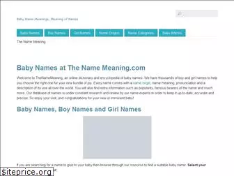 thenamemeaning.com