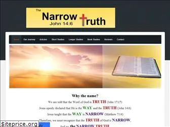 thenarrowtruth.com