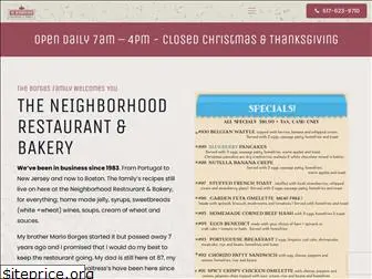 theneighborhoodrestaurant.com