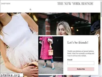 thenewyorkblonde.com