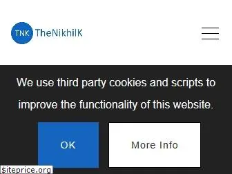 thenikhilk.com