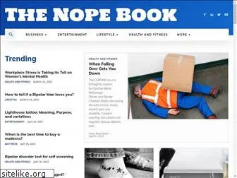 thenopebook.com