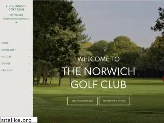 thenorwichgolfclub.co.uk