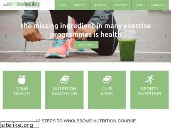 thenutritionalinstitute.com