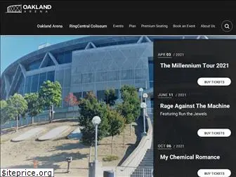 theoaklandarena.com