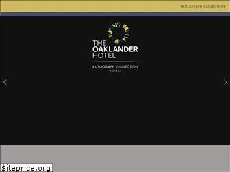 theoaklanderhotel.com