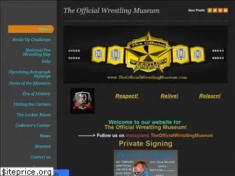 theofficialwrestlingmuseum.com