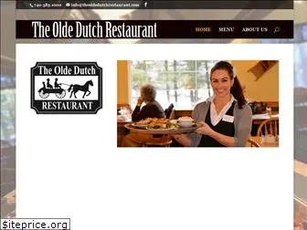 theoldedutchrestaurant.com