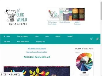 theoldeworldquiltshoppe.com