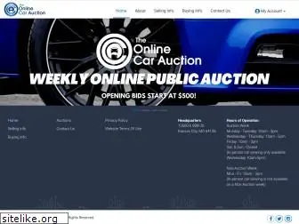 theonlinecarauction.com