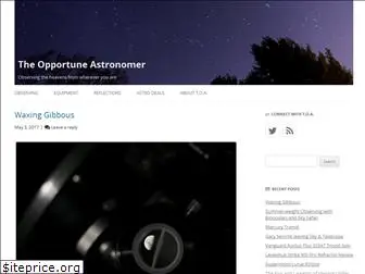 theopportuneastronomer.com