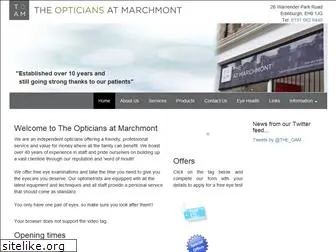 theopticiansatmarchmont.co.uk