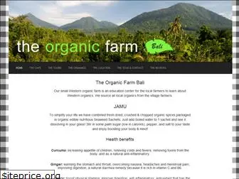 theorganicfarmbali.com