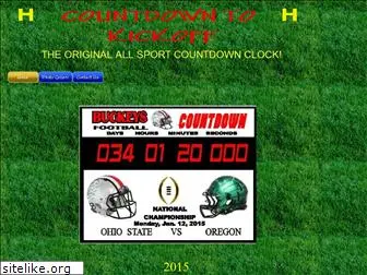 theoriginalcountdowntokickoff.com