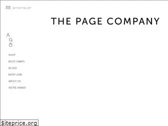 thepagecompany.com