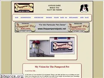 thepamperedpets.net