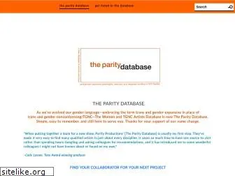 theparitydatabase.org