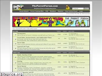 theparrotforum.com