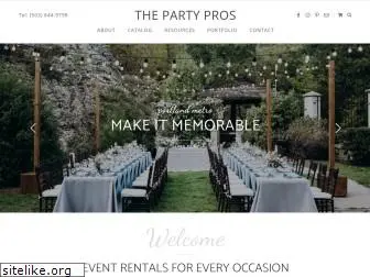 thepartypros.com