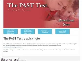 thepasttest.com