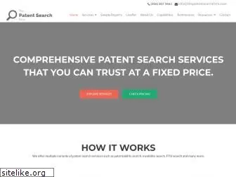thepatentsearchfirm.com