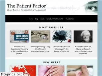 thepatientfactor.com